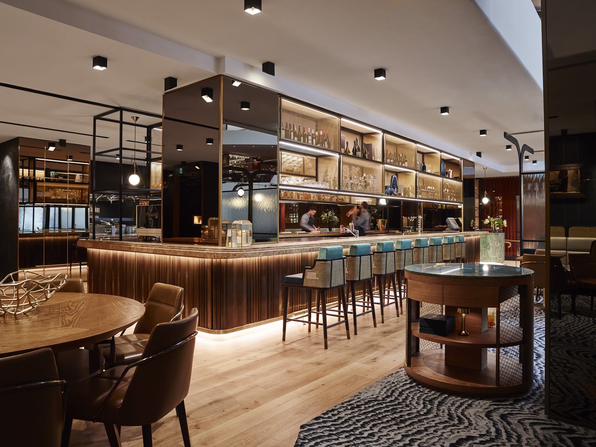 Mode Kitchen & Bar dining room and bar